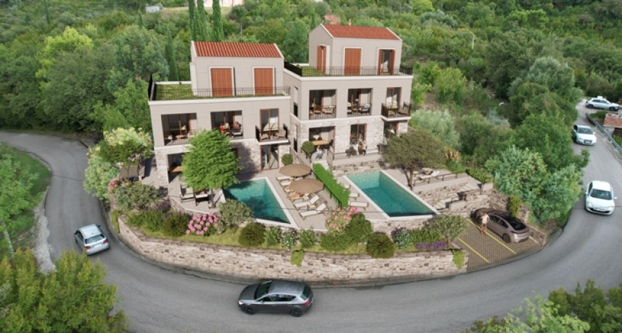 Novi projekat- 2 vile na veoma atraktivnoj lokaciji u Kavacu